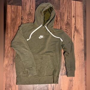 Nike Olive Green Women's Hoodie